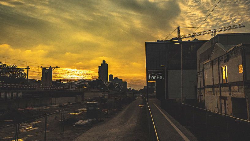 LocHal and Tilburg Station by Freddie de Roeck