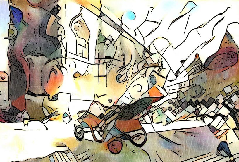 Kandinsky meets Münster, motif 10 by zam art