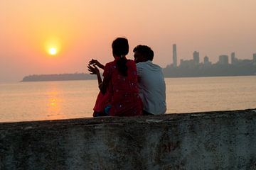 Romantik bei Sonnenuntergang