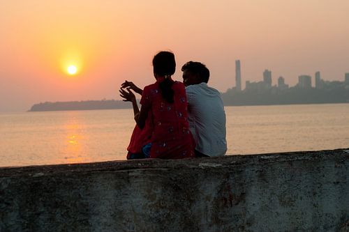 Romantiek bij Zonsondergang
