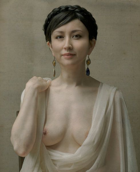 Portrait einer jungen Dame, Fuyuki Hattori von 1x