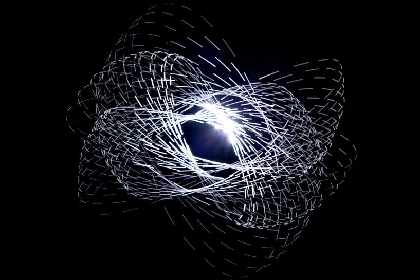 Lichtschilderen-Spirografie van Sven Frech