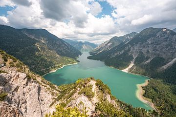 weiter Blick über den Plansee