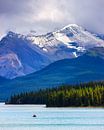 Maligne Lake in Jasper N.P, Alberta, Canada van Henk Meijer Photography thumbnail