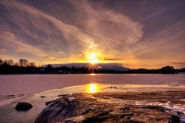 Sun star at the Staffelsee by Roith Fotografie