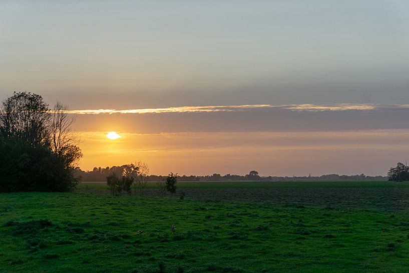 Zonsondergang Burum van Anjo ten Kate