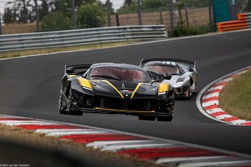 Ferrari FXXK Evo #44 and #4 by Bart van der Heijden