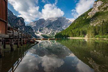 Lago di Braies van Guy Lambrechts