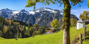 Gerstruben  in the autumn by Walter G. Allgöwer