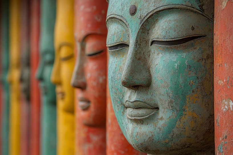 Spirituell malerisches Asien von Egon Zitter