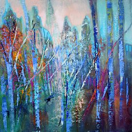 Le printemps dans la Schlossallee : une promenade