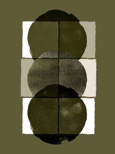 Scandinavisch minimalisme Diepgroen