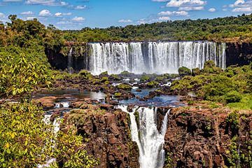 Die Iguazu Wasserfälle zwischen Argentinien und Brasilien
