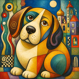 Lonely puppy