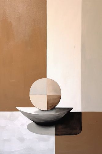 Taupe & Beige Malerei