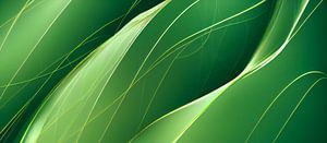 Green abstract plants background illustration by Animaflora PicsStock