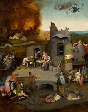 Die Versuchungen des Heiligen Antonius, Jheronimus Bosch
