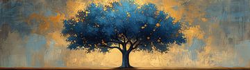 Golden Tree Abstract | Gilded Boughs von Kunst Laune
