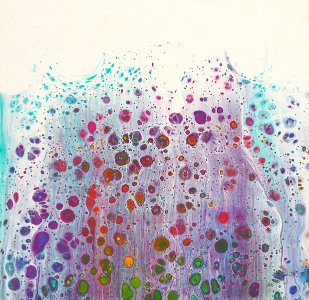 Tanzendes Wasser von Monique van Kipshagen - Heartwarming Arts