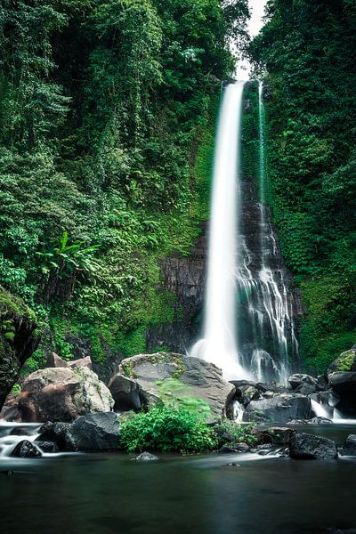 Indrukwekkende waterval op Bali van road to aloha