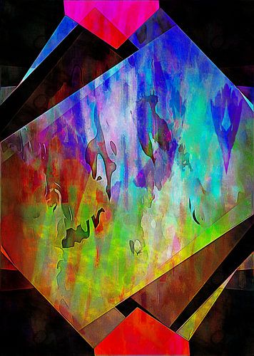 Veelkleurige experimentele hoofdpijn 16