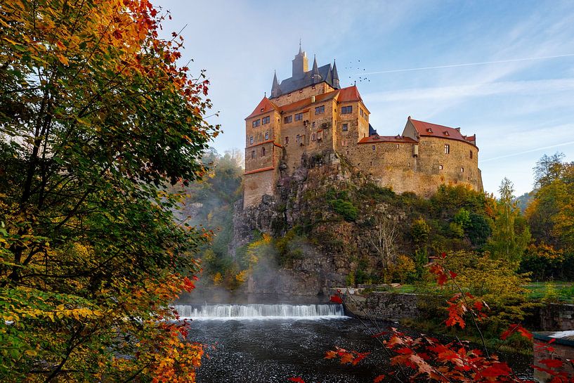 Die Burg Kriebstein in Sachsen von Roland Brack