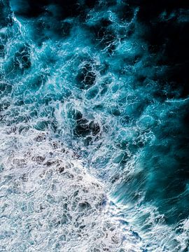 Ozean Wellen von oben von Sascha Kilmer