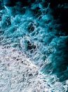 Ozean Wellen von oben von Sascha Kilmer Miniaturansicht