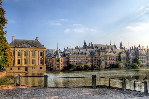 Hofvijver Binnenhof Den Haag