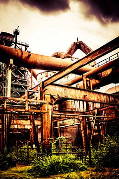 Landschaftspark Duisburg van Bianca  Hinnen