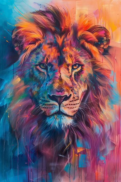 Colourful King by Eva Lee