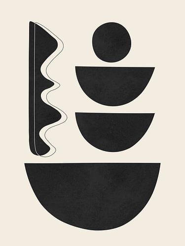 Cirkels en halve cirkels 14