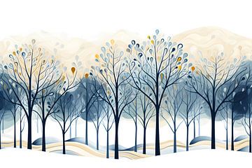Winterbäume von haroulita