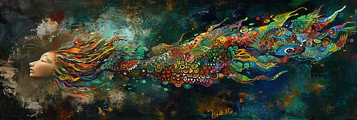 Monde de rêve coloré | Portrait coloré