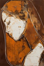 Women's portrait | Whisper of Modern Art by Wonderful Art