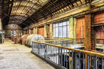 Abandoned former power station in the heart of Europe with wonderful architecture. by Gentleman of Decay