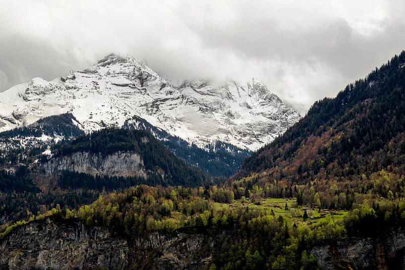 Landschaft in der Schweiz von Yvette Baur