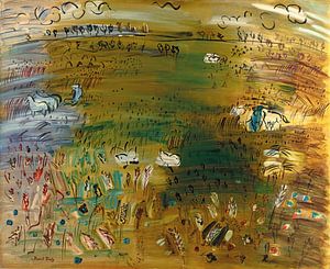 Raoul Dufy - Das große Weizenfeld (1933)