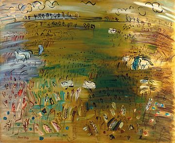 Raoul Dufy - Das große Weizenfeld (1933) von Peter Balan