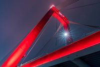 Willemsbridge at night