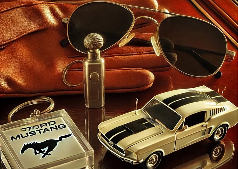 FORD MUSTANG still life Vintage by Jaap Ros