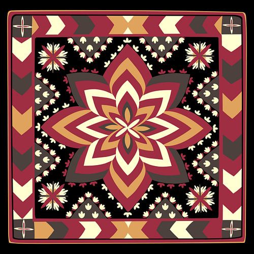 Dalarna Stern violett