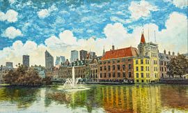 Monet in Modern The Hague by Arjen Roos