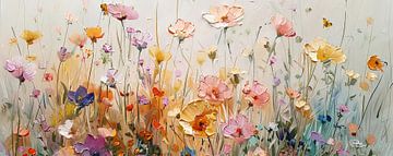 Pastel Zomertuin van ByNoukk