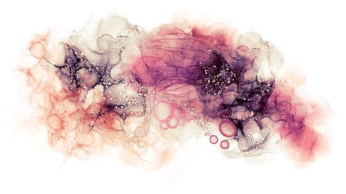 Coloured Water by Alcohol Ink.