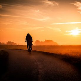 fietser sur Bertrik Hakvoort