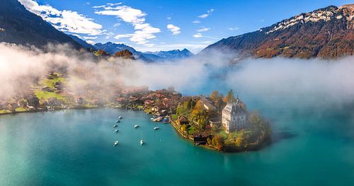 Iseltwald Meer Brienz Zwitserland
