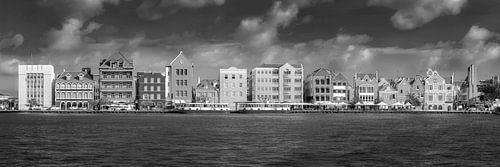 De stad Willemstad op het eiland Curaçao in het Caribisch gebied.