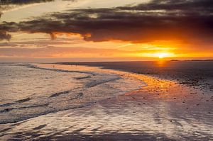 Sonnenaufgang Strand Schiermonnikoog