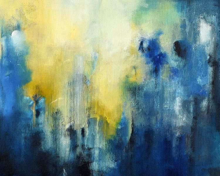 Blue Rain 2 by Maria Kitano